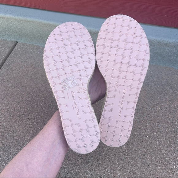 $725~GIANVITO ROSSI~Black Portofino 25 Jute Platform Espadrille Sandals~6/6.5/36 - Picture 14 of 15